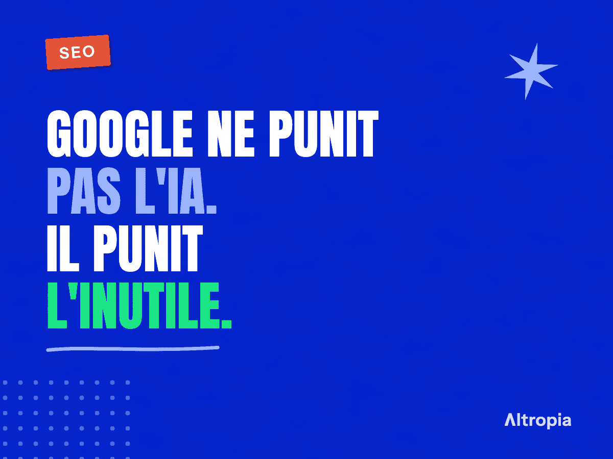 Contenu IA et SEO : ce que Google pénalise vraiment en 2026
